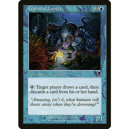 Cephalid Looter FOIL - ODY