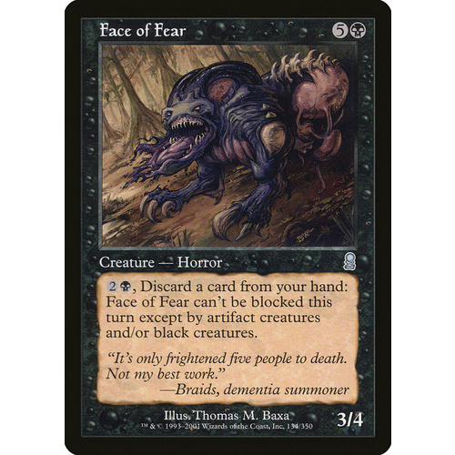 Face of Fear FOIL - ODY