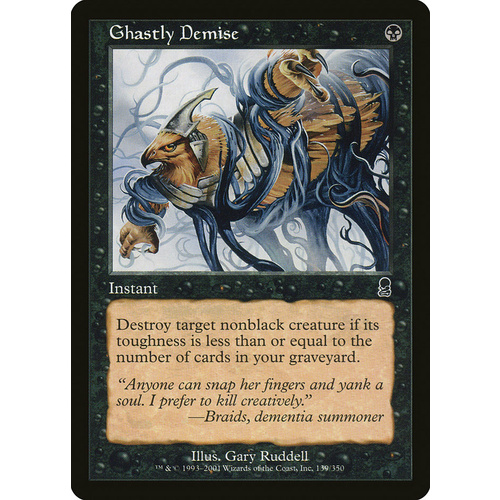 Ghastly Demise FOIL - ODY