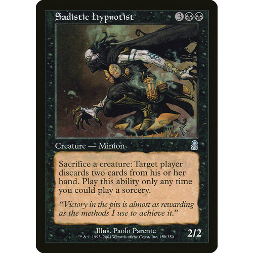 Sadistic Hypnotist FOIL - ODY