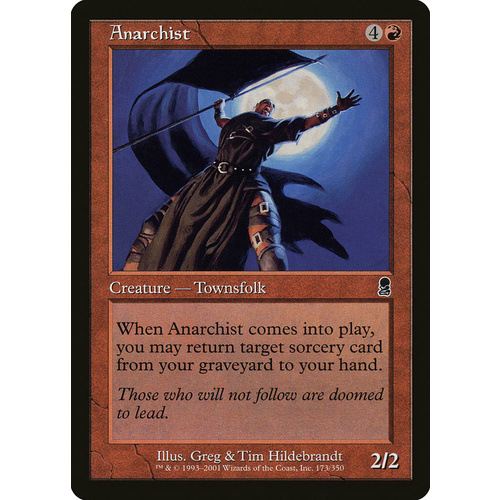 Anarchist FOIL - ODY