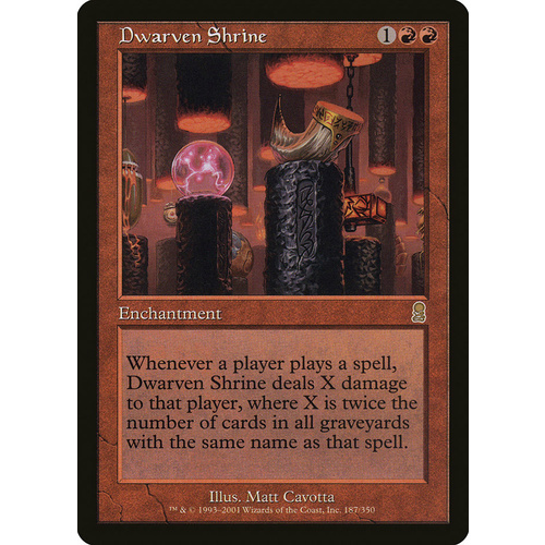 Dwarven Shrine FOIL - ODY