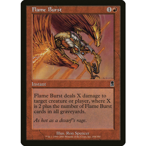 Flame Burst FOIL - ODY