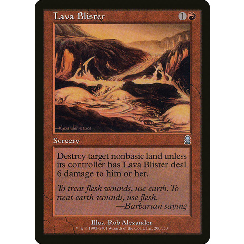 Lava Blister FOIL - ODY