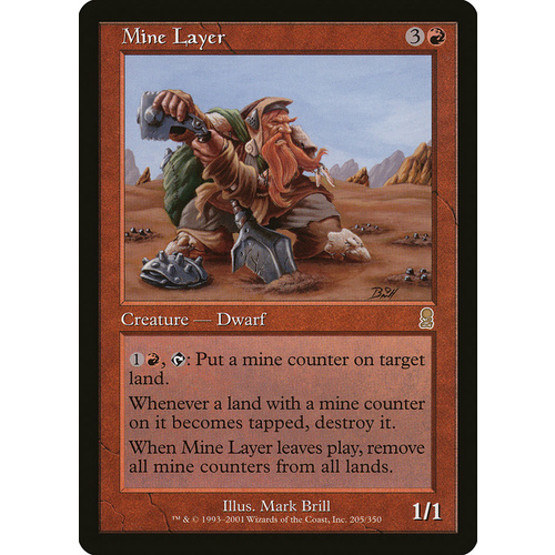 Mine Layer FOIL - ODY