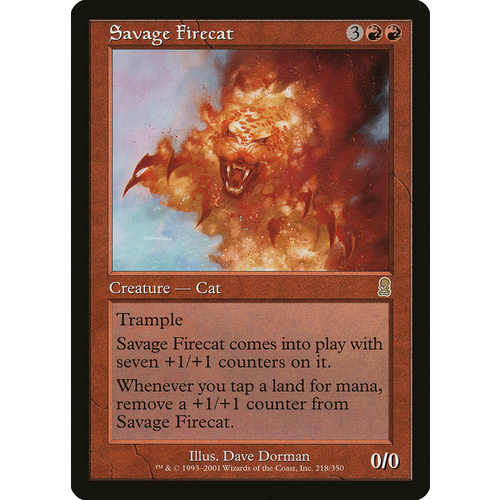 Savage Firecat FOIL - ODY