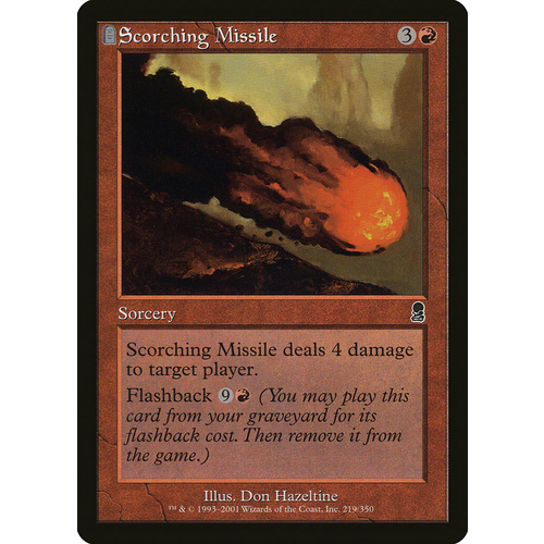 Scorching Missile FOIL - ODY