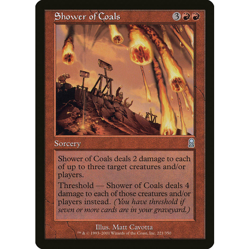 Shower of Coals FOIL - ODY