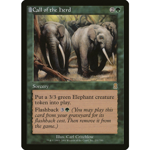 Call of the Herd FOIL - ODY