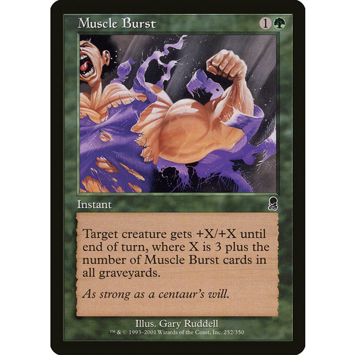 Muscle Burst FOIL - ODY