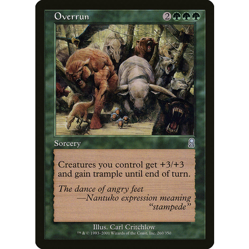 Overrun FOIL - ODY