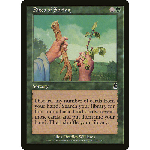 Rites of Spring FOIL - ODY