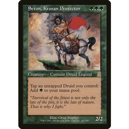 Seton, Krosan Protector FOIL - ODY