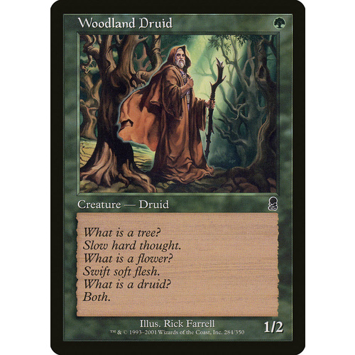 Woodland Druid FOIL - ODY