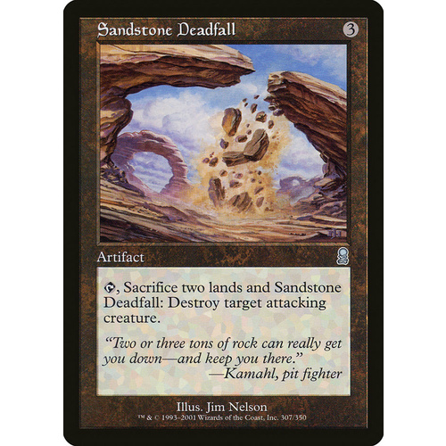 Sandstone Deadfall FOIL - ODY
