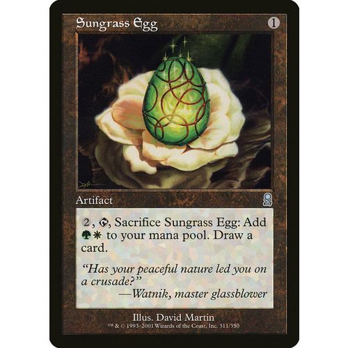 Sungrass Egg FOIL - ODY