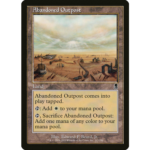 Abandoned Outpost FOIL - ODY