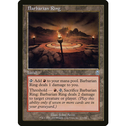 Barbarian Ring FOIL - ODY