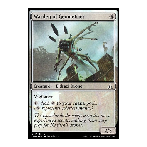 Warden of Geometries FOIL - OGW