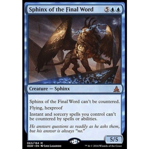 Sphinx of the Final Word - OGW