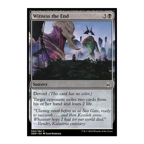 Witness the End - OGW