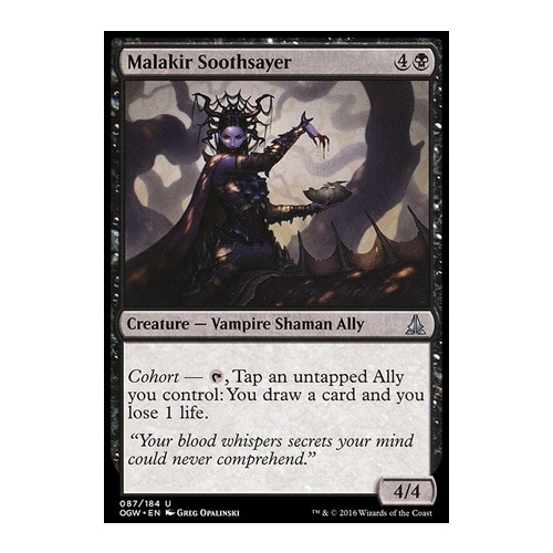 Malakir Soothsayer FOIL - OGW