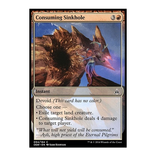 Consuming Sinkhole - OGW