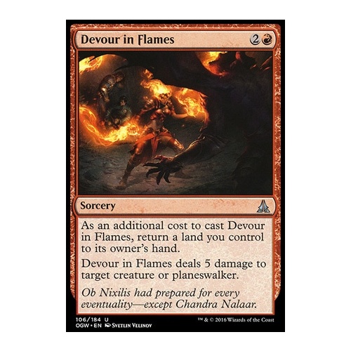 Devour in Flames FOIL - OGW