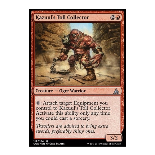 Kazuul's Toll Collector FOIL - OGW