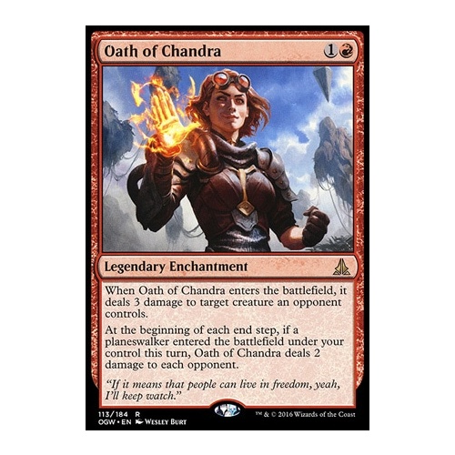 Oath of Chandra FOIL - OGW