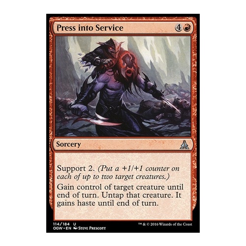 Press into Service FOIL - OGW