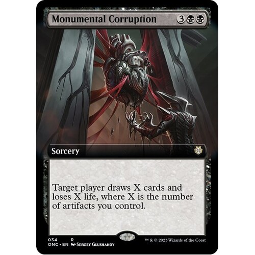 Monumental Corruption (Extended Art) - ONC