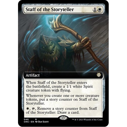 Staff of the Storyteller (Extended Art) - ONC
