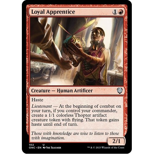 Loyal Apprentice - ONC