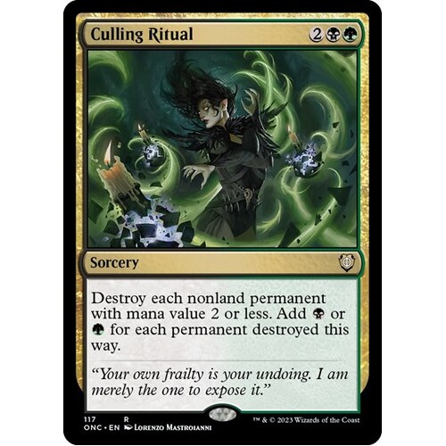 Culling Ritual - ONC