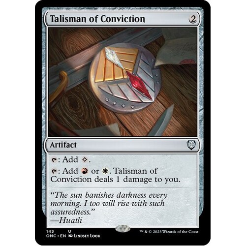 Talisman of Conviction - ONC