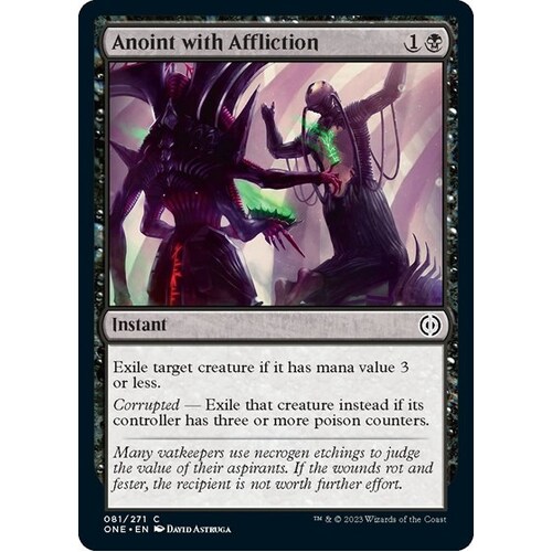Anoint with Affliction - ONE