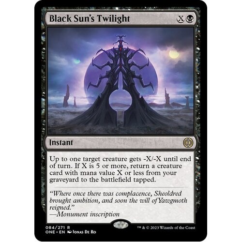Black Sun's Twilight - ONE
