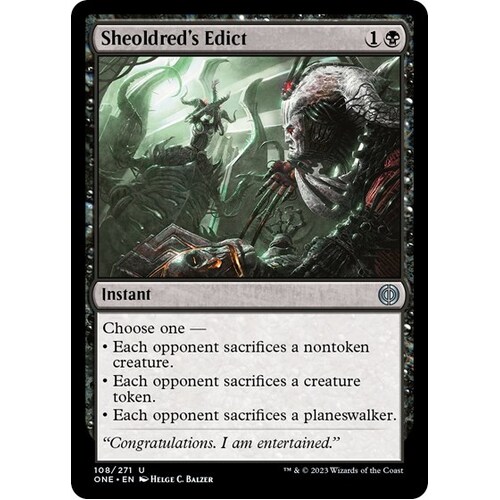 Sheoldred's Edict - ONE