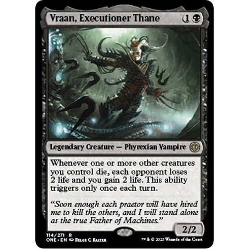Vraan, Executioner Thane - ONE