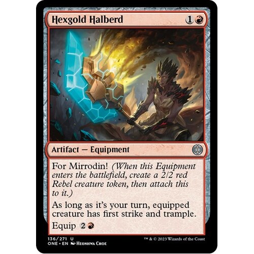Hexgold Halberd - ONE