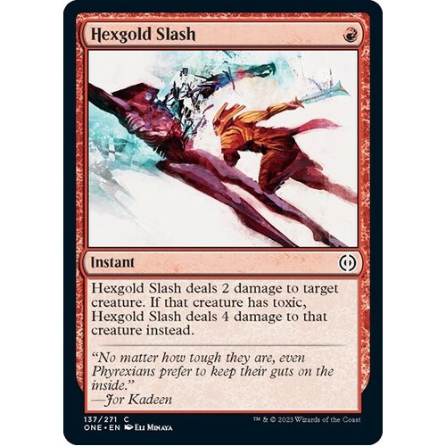 Hexgold Slash - ONE