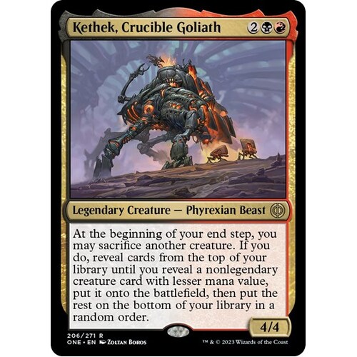 Kethek, Crucible Goliath - ONE