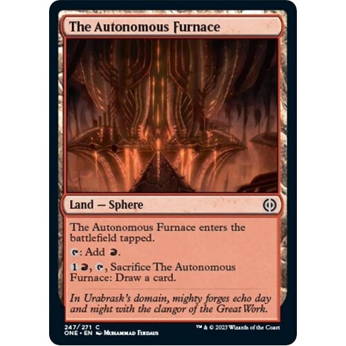 The Autonomous Furnace - ONE