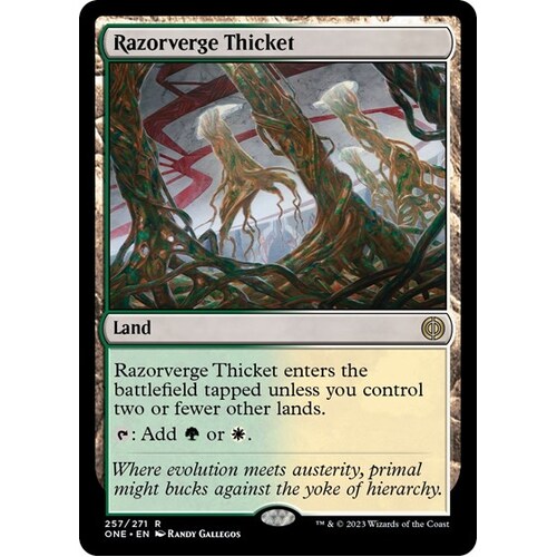 Razorverge Thicket - ONE