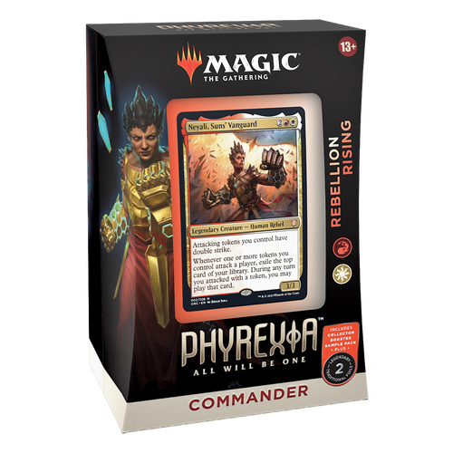 Magic the Gathering Phyrexia All Will Be One (ONE) Rebellion Rising Commander Deck