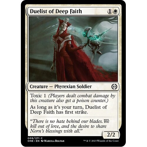 Duelist of Deep Faith FOIL - ONE