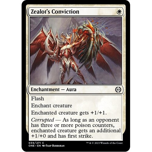 Zealot's Conviction FOIL - ONE