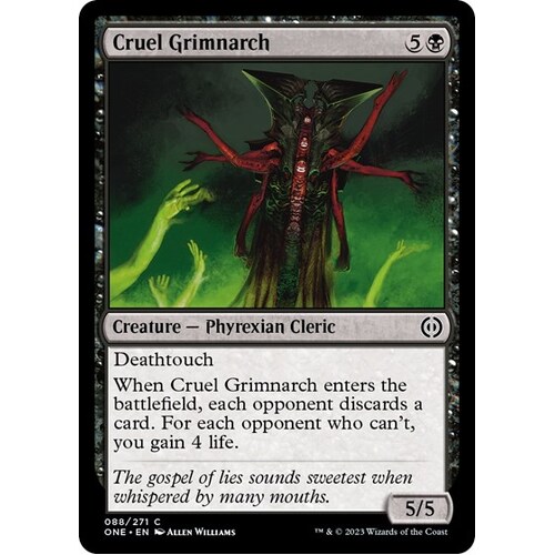 Cruel Grimnarch FOIL - ONE