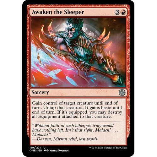 Awaken the Sleeper FOIL - ONE